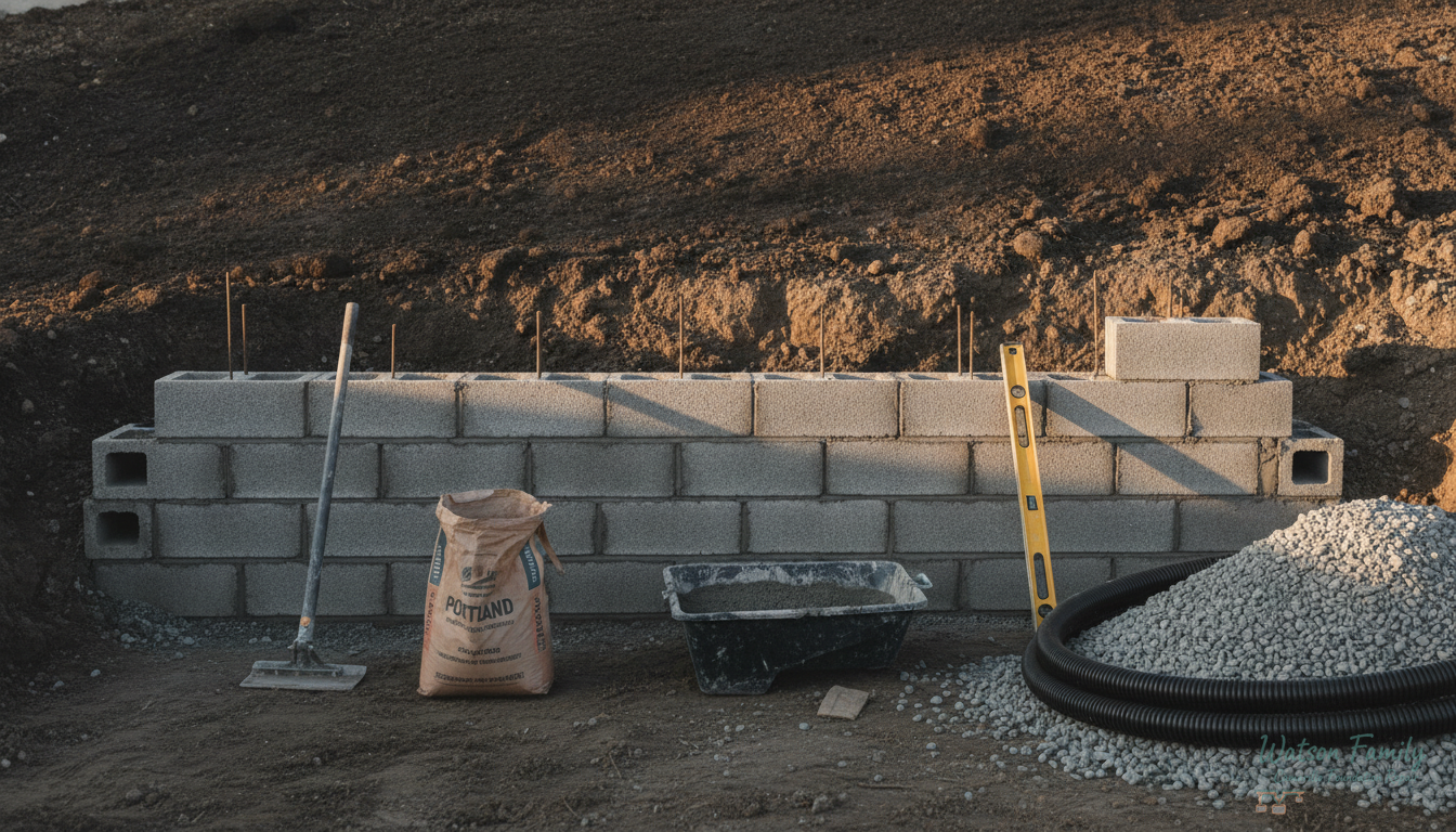 Retaining Wall Construction & Repair